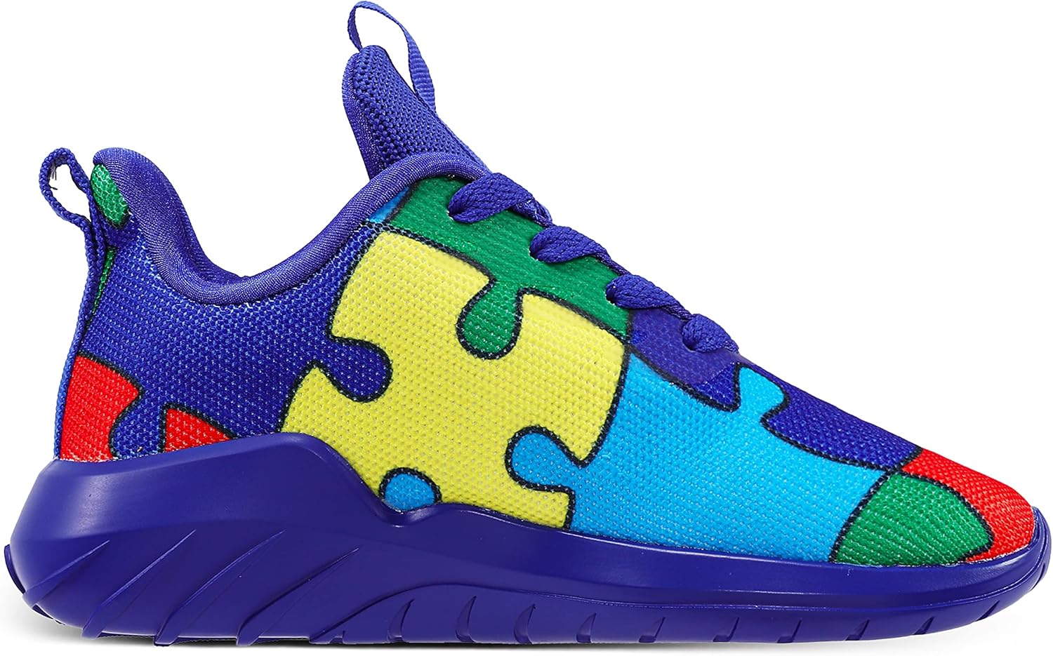 Blue EUR Size32 Soulsfeng Kids Tennis Shoes Lightweight Breathable Boys Running Shoe Fashion Walking Sneakers for Girls (Little Kid/Big Kid)